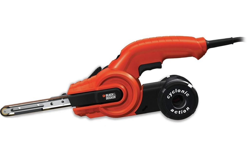 BLACK+DECKER Ponceuse à bande KA900E fonctionnement sur secteur