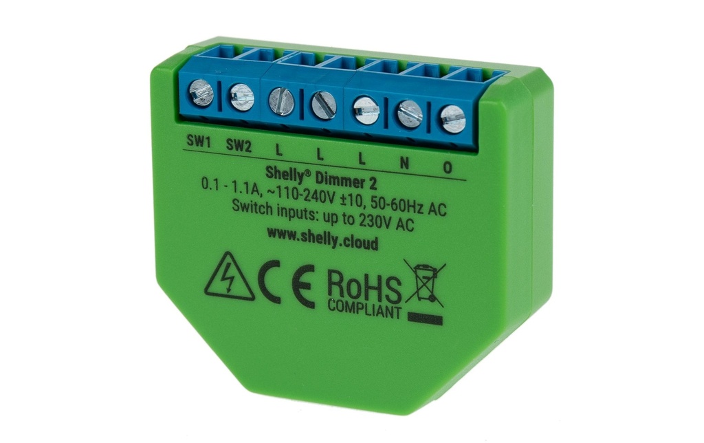 Shelly Actionneur de variateur WiFi Dimmer 2