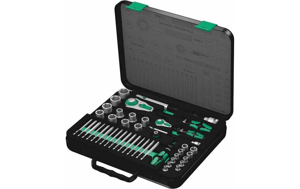 Wera Cliquet 8100 SA/SC 2 Zyklop Speed
