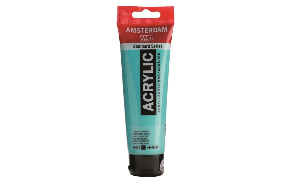 AMSTERDAM Acrylic 120ml vert turquois (120 pces)