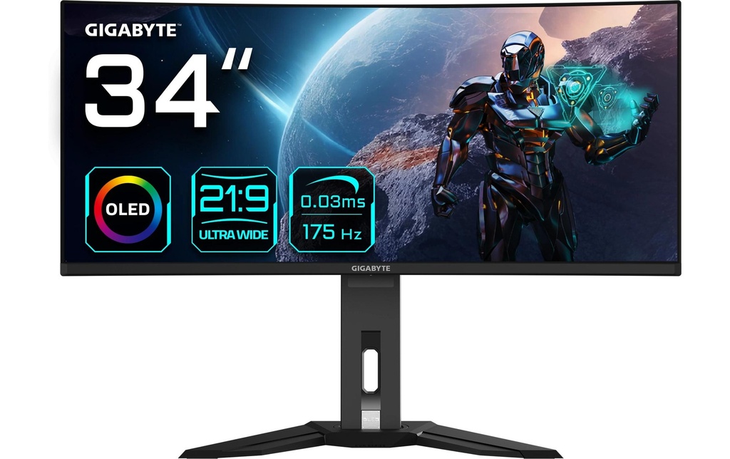 Gigabyte Moniteur MO34WQC 34 , 3440 x 1440 (UWQHD)