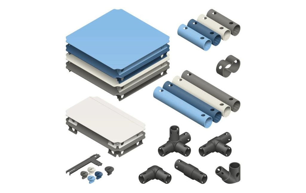 Quadro Accessoires tour de jeu Upgrade Kit HOME petrol