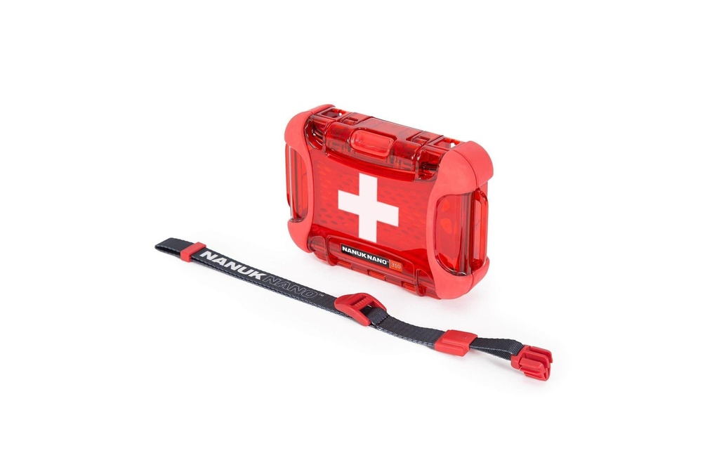 Nanuk Malette pour l’extérieur Nano 310 Premiers secours, vide Rouge; Blanc