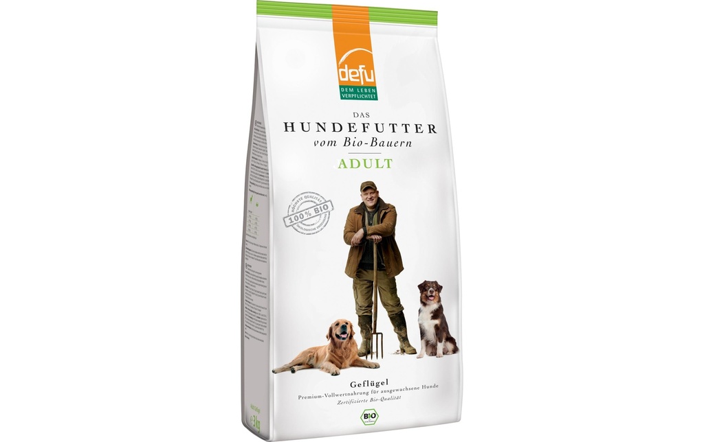 defu Alimentation sèche Adult Bio Volaille, 3 kg