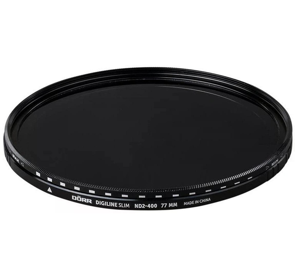 Dörr Filtre gris Digiline Slim Variable ND2-400 – 77 mm