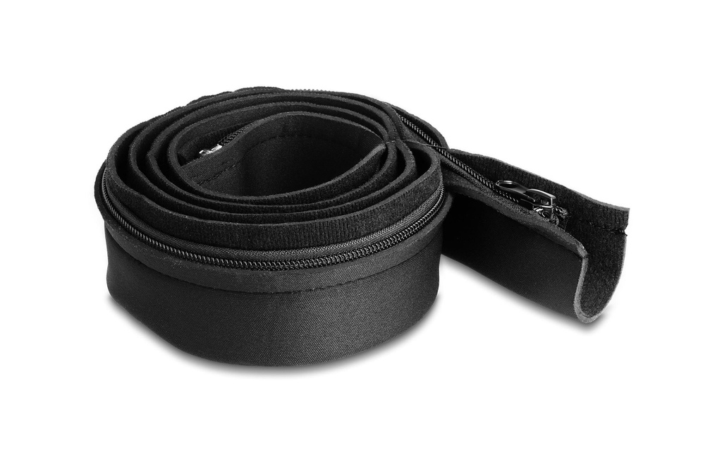Delock Gaine de câble avec fermeture Eclair 1.5 m x 100 mm Noir