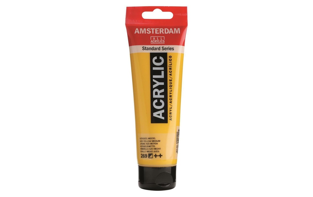AMSTERDAM Acrylic 120ml jaune azo moyen (120 pces)