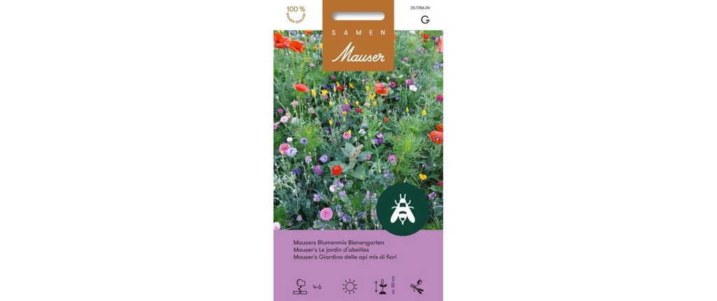 Samen Mauser Mausers Blumenmix Bee Garden