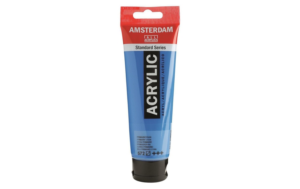 AMSTERDAM Acrylic 120ml cyan primaire (120 pces)