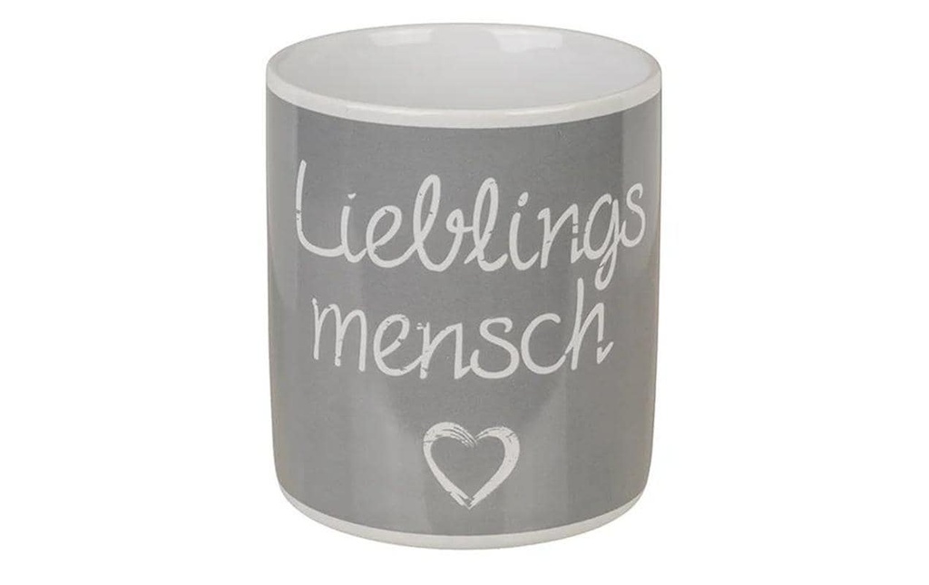 G. Wurm Tasse universelle Personne préférée 330 ml, Gris