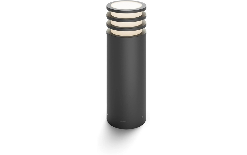 Philips Hue White Outdoor Lucca Luminaire de socle anthracite