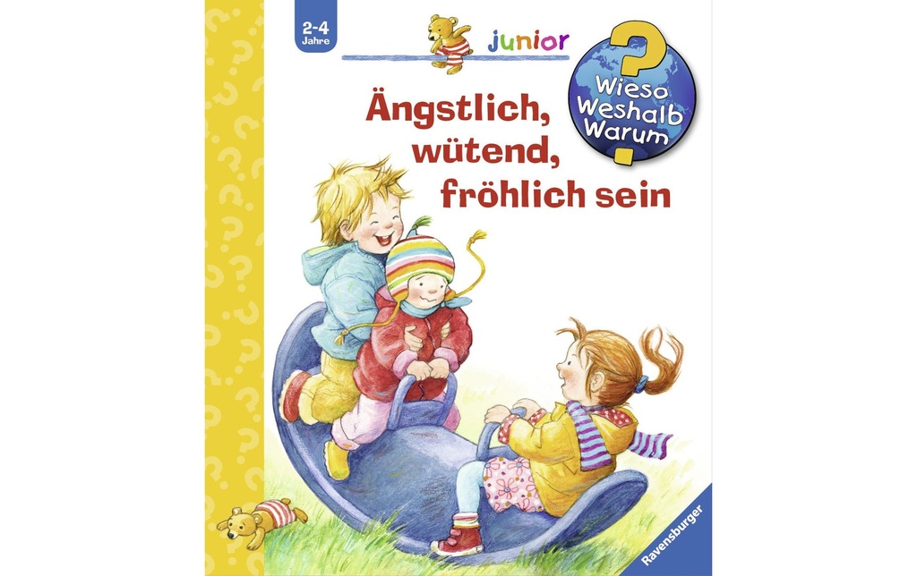 Ravensburger Livres pratiques pour enfants WWW craintif, en colère, joyeux