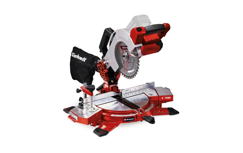 Einhell Scie à onglet sans fil TE-MS 18/210 Li Solo