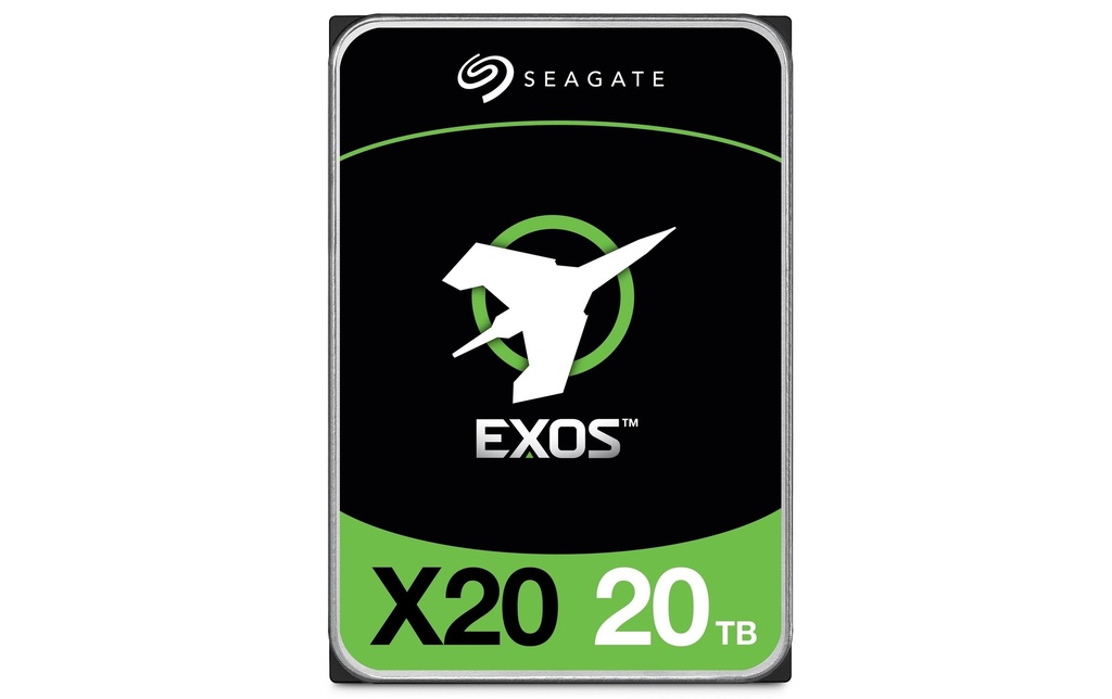 Seagate Disque dur Exos X20 3.5 SAS 20 TB