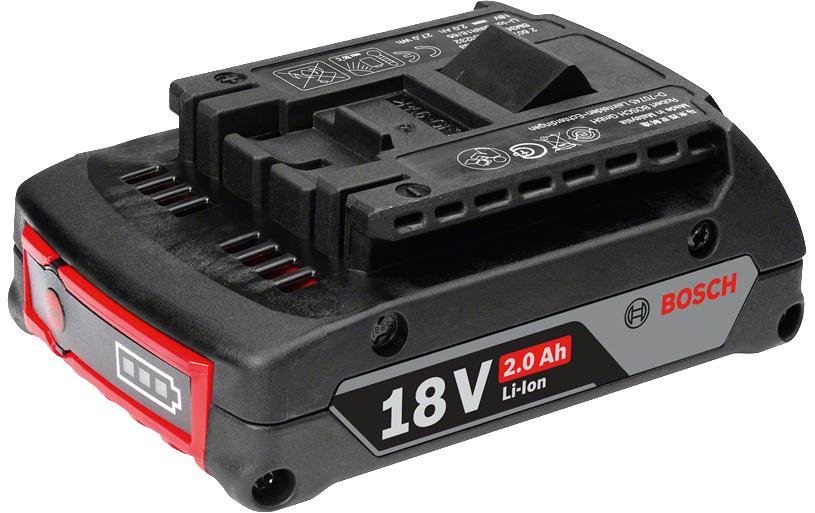 Bosch Professional Batterie GBA 18 V 2 Ah