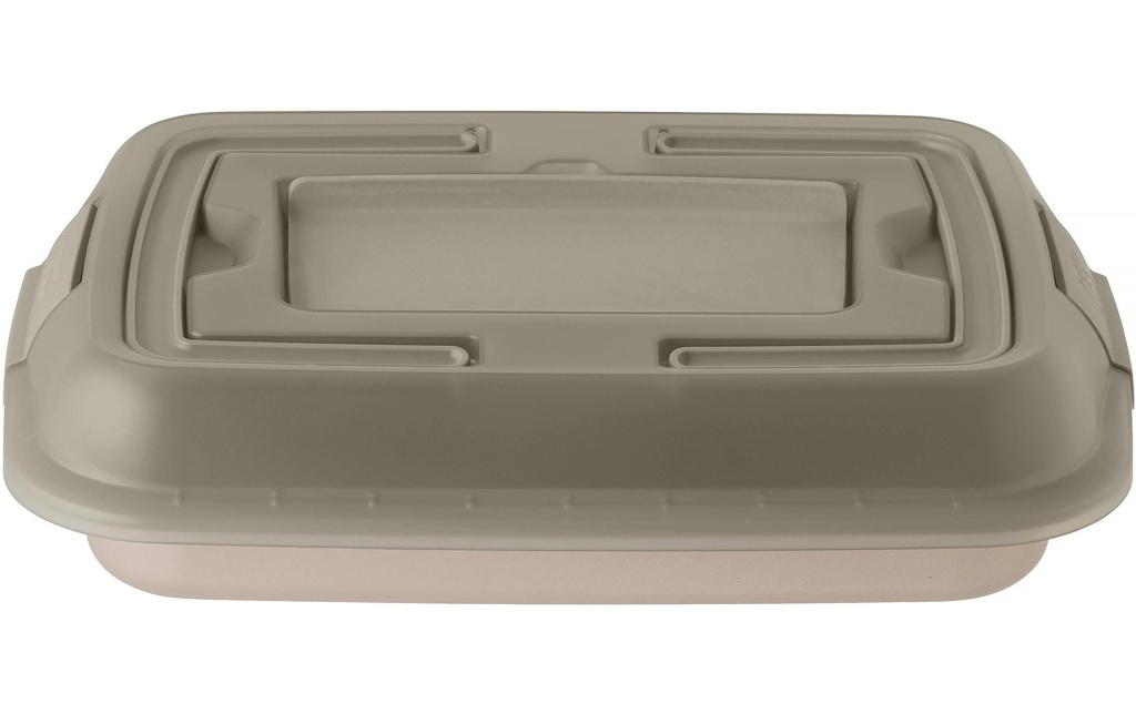 BergHOFF Moule à gâteau Leo Balance avec couvercle et spatule 38,5 x 29 cm