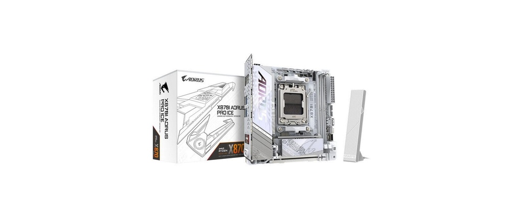Gigabyte Carte mère X870I AORUS PRO ICE