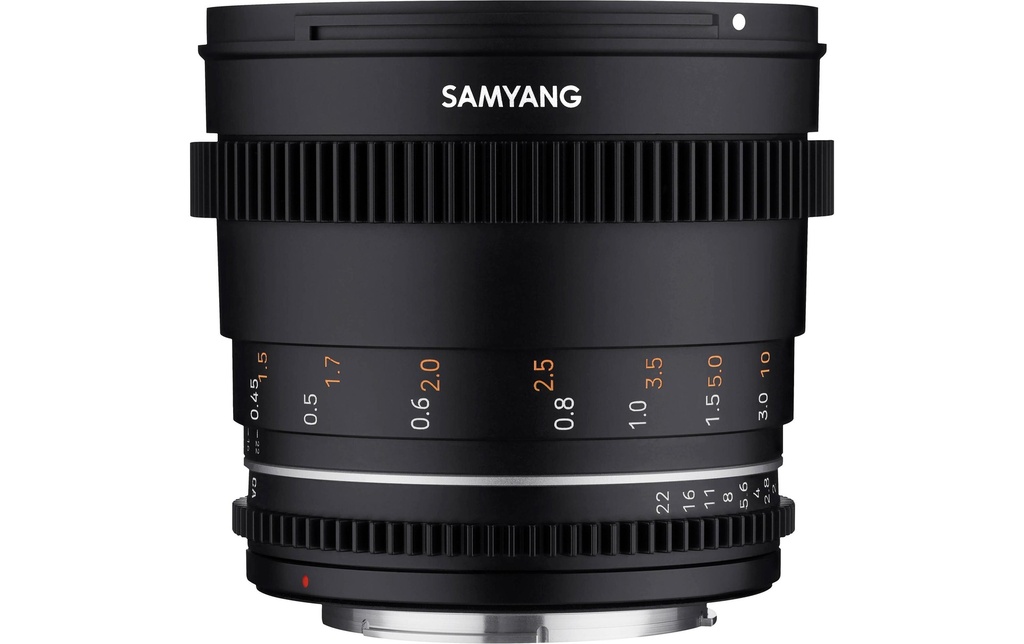 Samyang Longueur focale fixe VDSLR 50mm T/1.5 Mark II – Nikon F