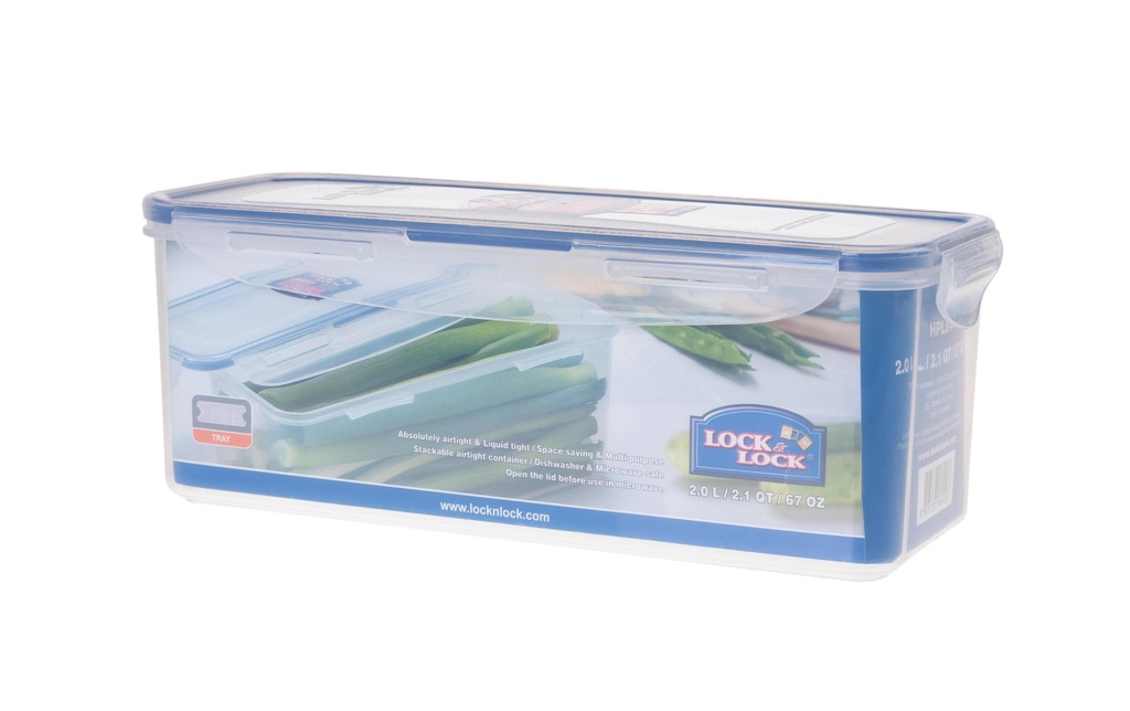 Lock & Lock Récipients à provisions 2 l, Transparent