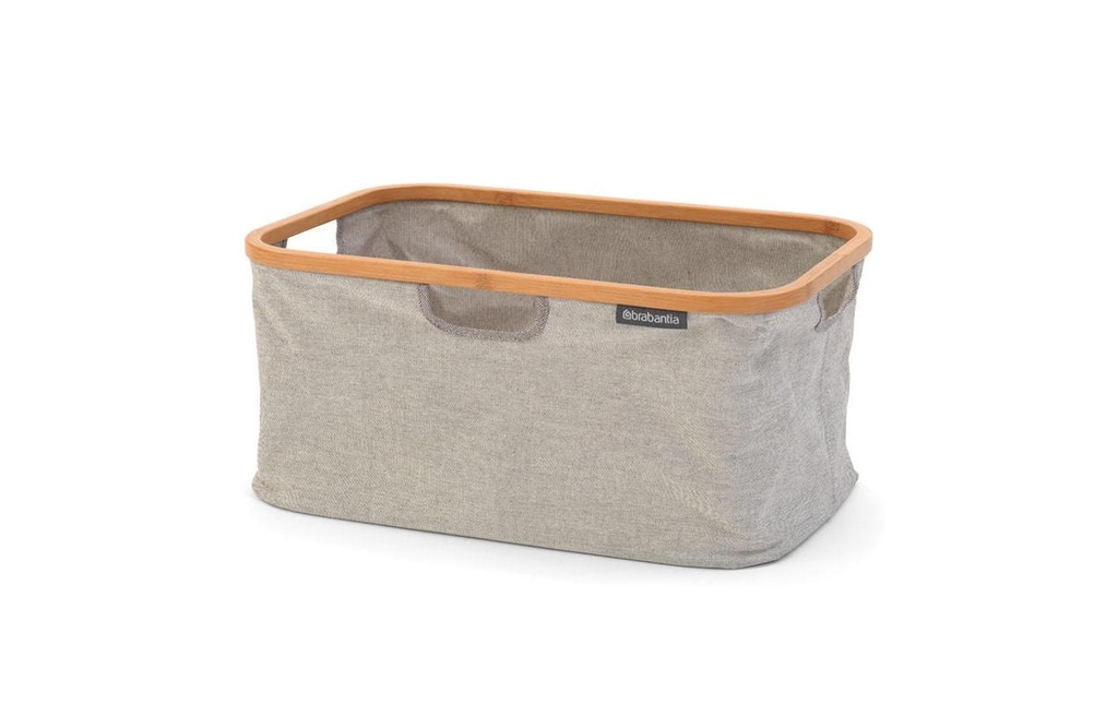 Brabantia Corbeille à linge Linn Gris, 40 l