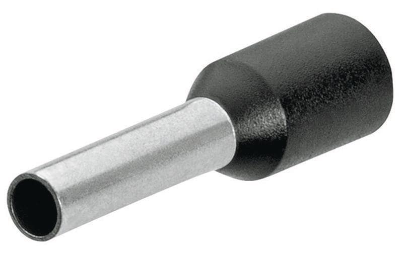 Knipex Cosses terminales 16 x 10 mm Noir, 200 Pièce/s