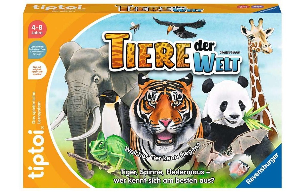 tiptoi Jeu tiptoi – Tiere der Welt
