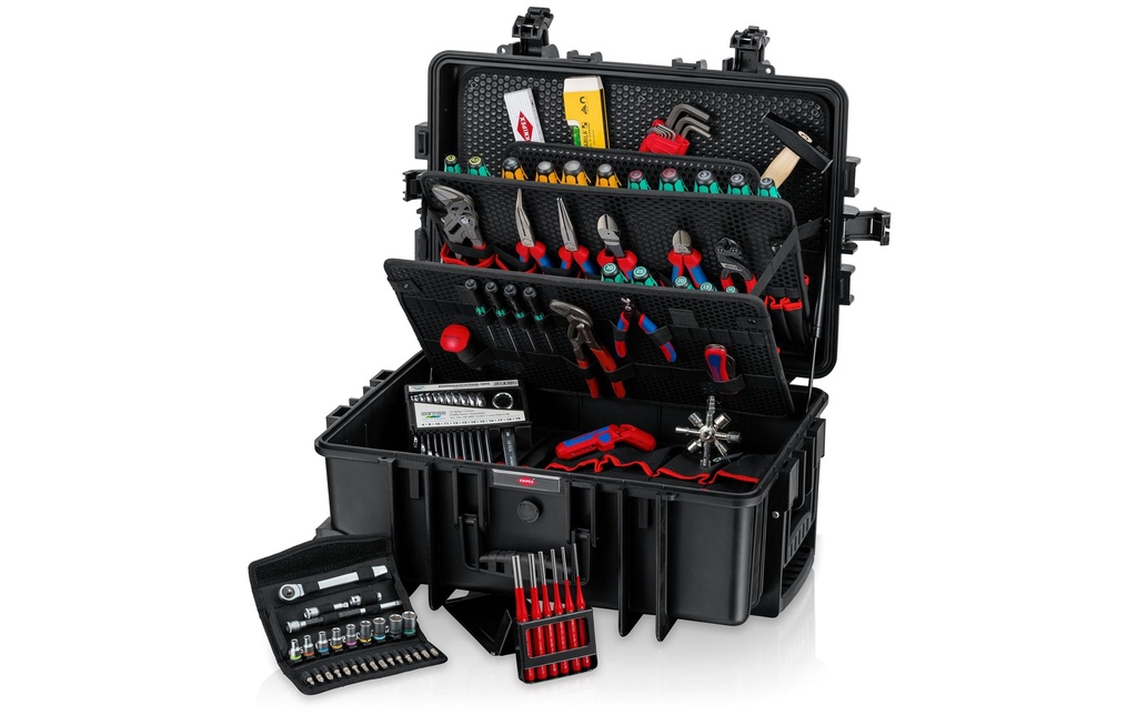 Knipex Coffret à outils Mécanisme Robust45 Move, 90 pièces