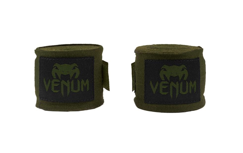 Venum Kontact Boxing Handwraps 2.5 m, Beige/Vert olive