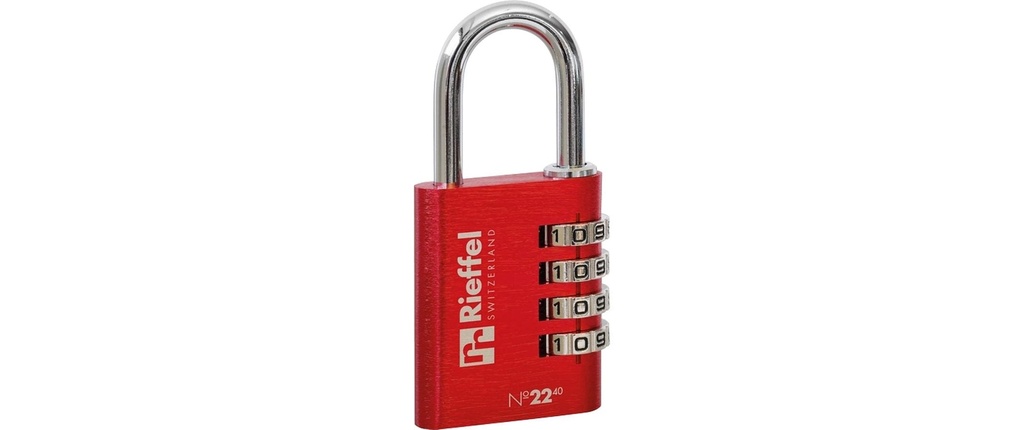 Rieffel Cadenas Aluminium n° 22 Rouge Aluminium