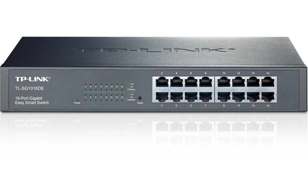 TP-Link Switch Omada Easy Smart 16 x 1G ports TL-SG1016DE 16 Port