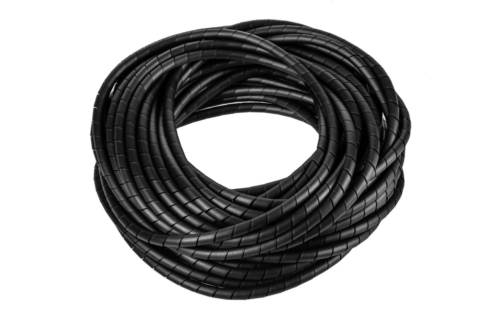 Plica Tuyau en spirale  25 m x 10 mm Noir