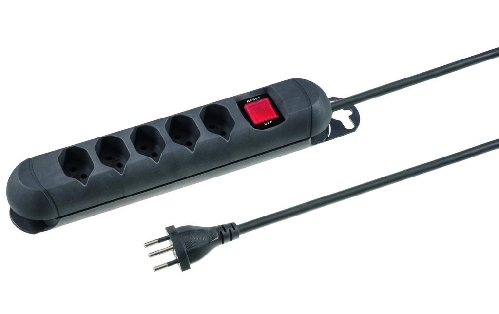 STEFFEN Bloc multiprises STEBA STRONG 5x T13