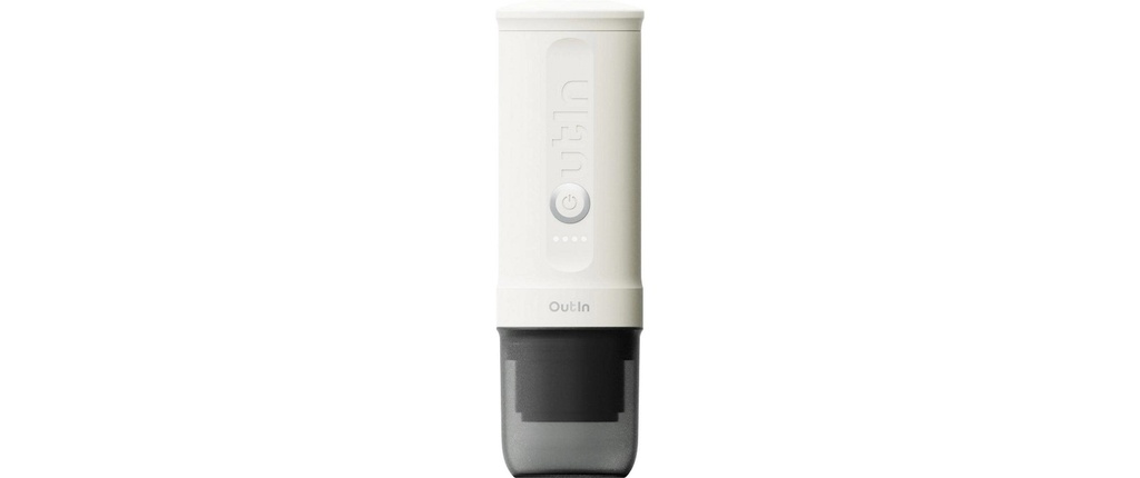 OUTIN Machine à café portable Nano Blanc