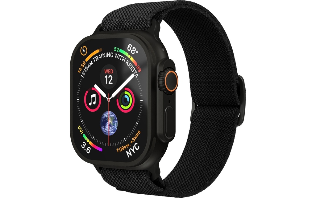 Vonmählen Bracelet Classic Nylon Loop Apple Watch 40/41/42 mm Black