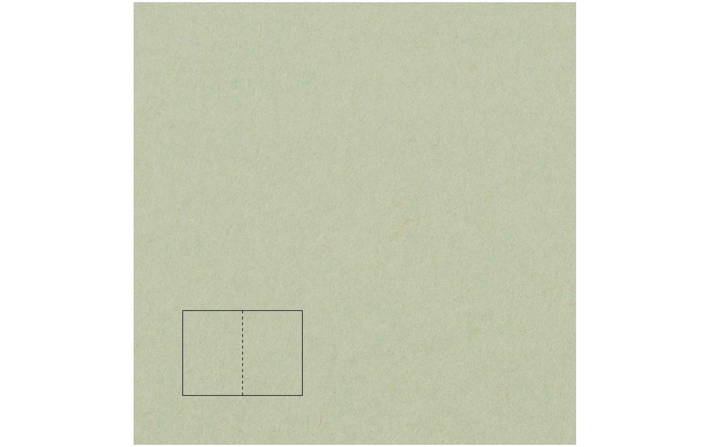 Rico Design Paper Poetry Essentials Carte à volet A6, vert tilleul