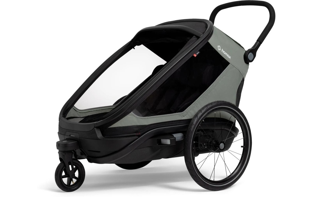 Hamax Remorque de vélo Outback Next Vert/noir