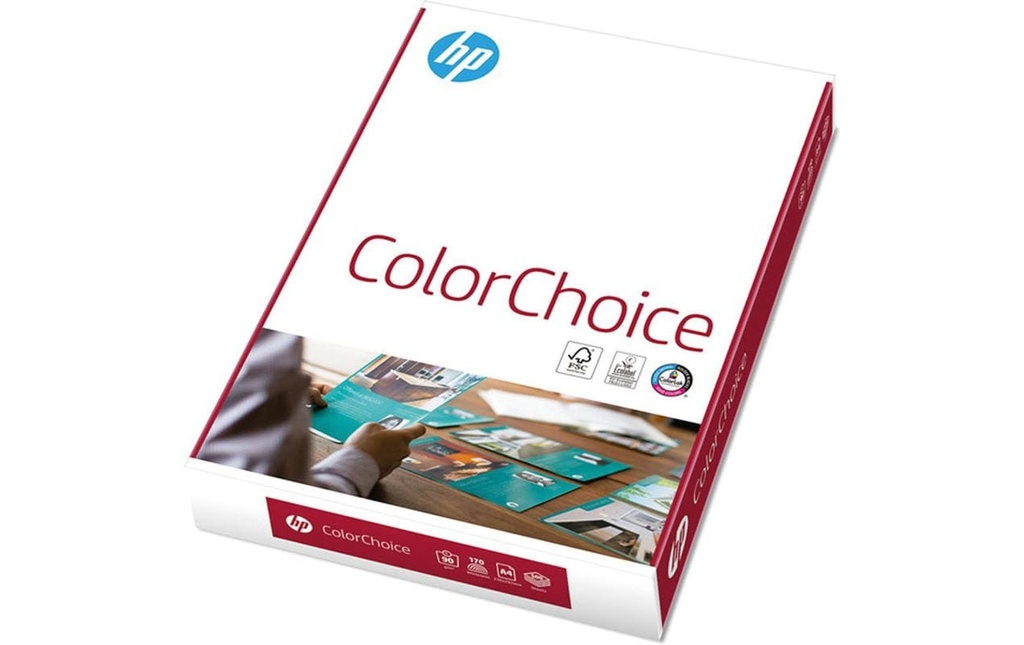 HP Papier pour imprimante ColorChoice (CHP350) A4 Blanc 500 feuilles