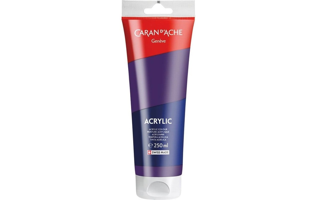 Caran d'Ache Peinture acrylique 250 ml, Violet