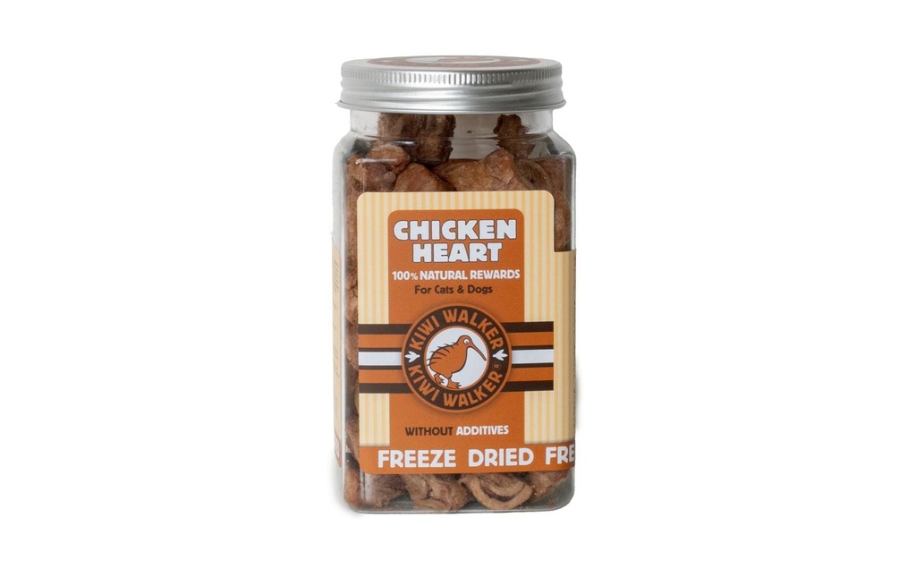 KIWI WALKER Collation Cœur de poulet, 60 g