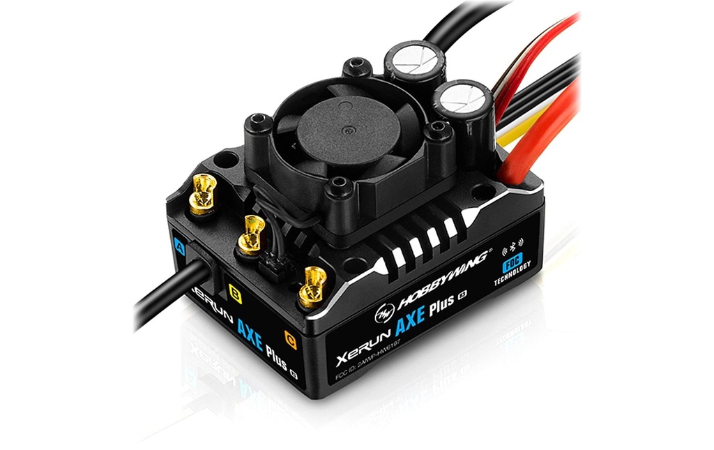 Hobbywing Régulateur Brushless Xerun AXE Plus R3 135A Sensored FOC, 2-6S