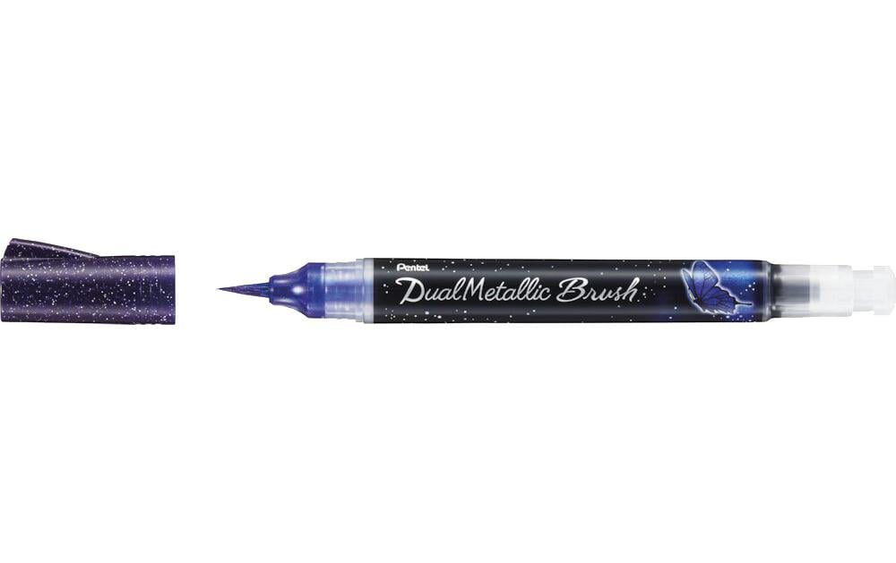 pentel Brosse métallique double Violet