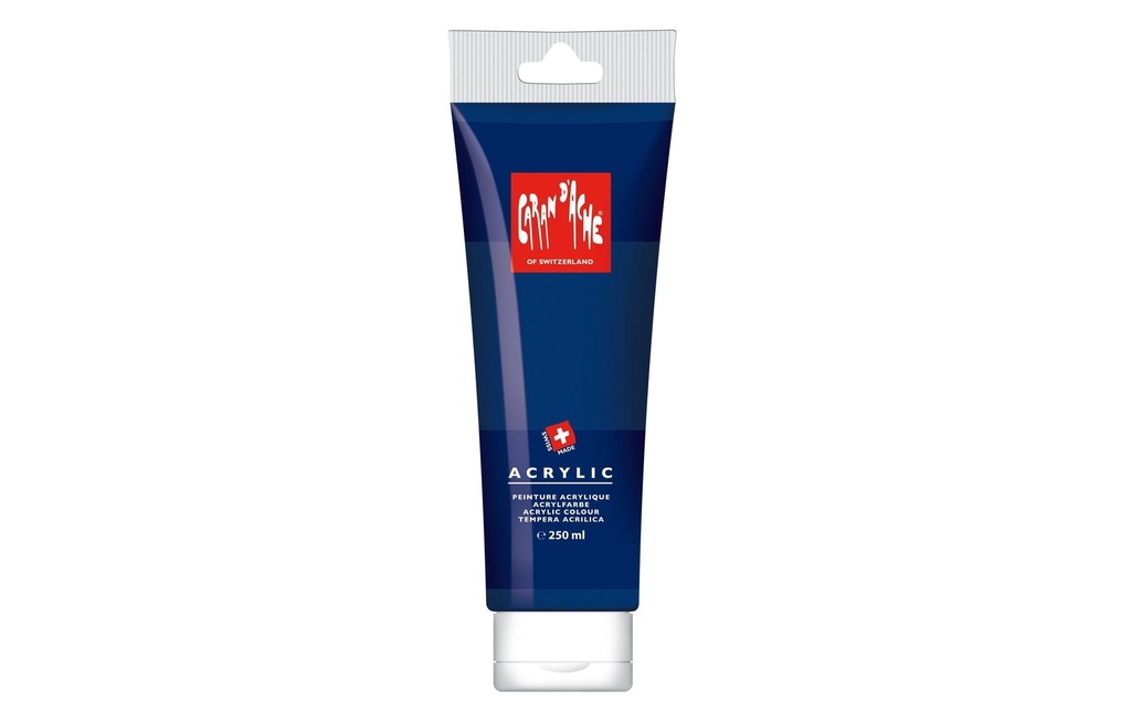 [110281149] CARAN D'ACHE Acrylic bleu nuit (250 pces)