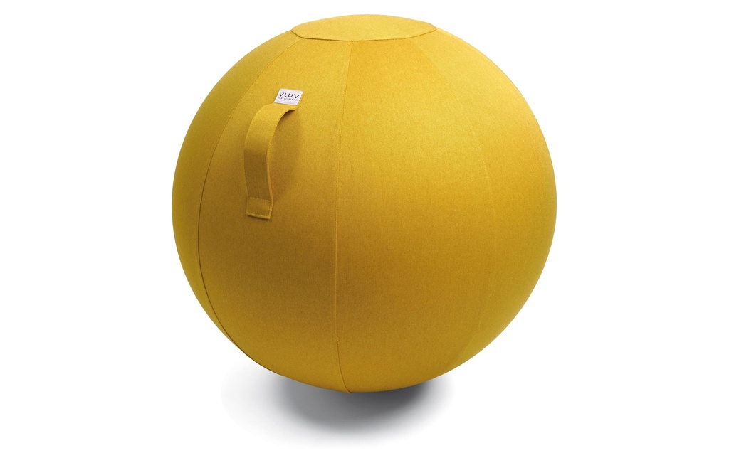 VLUV Balle assise Leiv Moutarde, Ø 70-75 cm