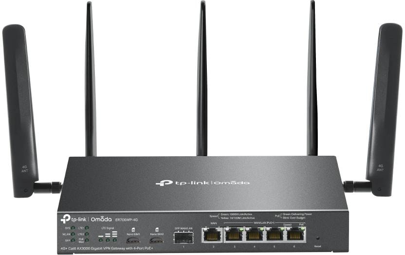 TP-Link Routeur WiFi Dual-Band ER706WP-4G