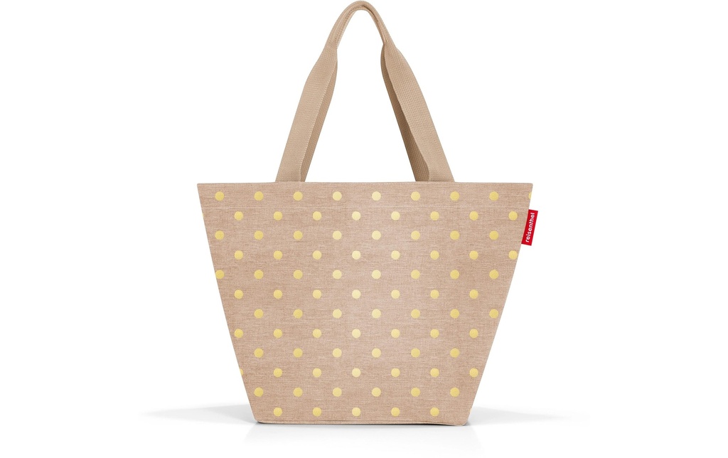 Reisenthel Sac Shopper M Metallic Dots Coffee
