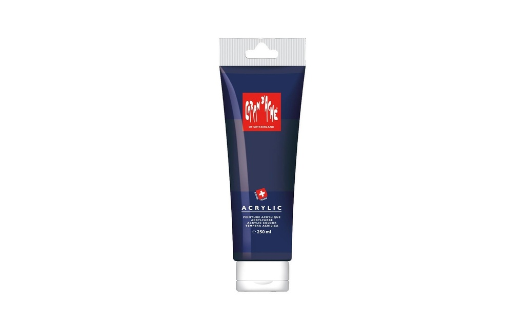 Caran d'Ache Peinture acrylique 250 ml, bleu prussien