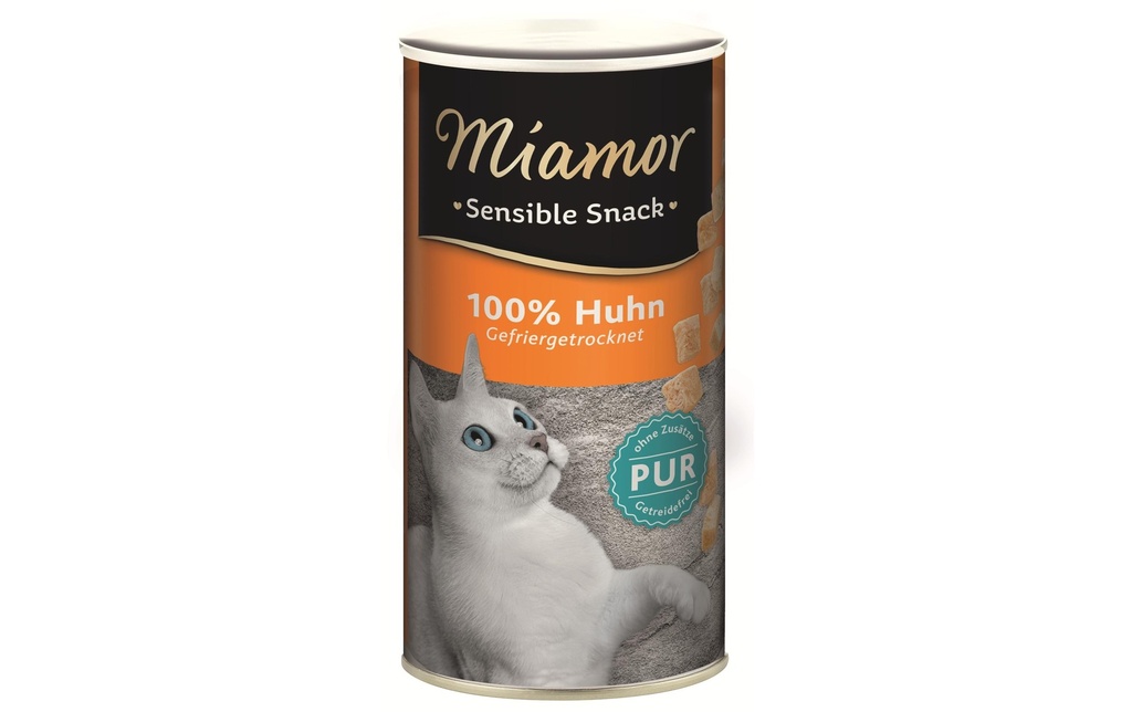 Miamor Collation pour chat Snack Sensible au poulet pur, 30 g