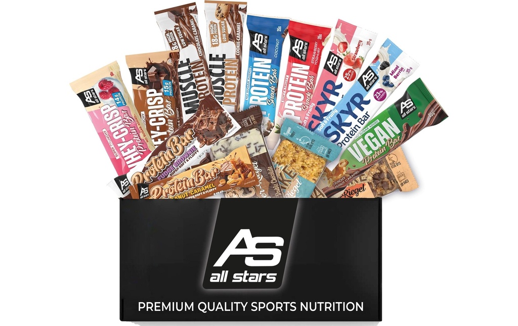 All Stars Barre Mix Box Caramel/Chocolat/Baies, 24