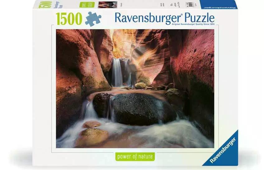 Ravensburger Puzzle La chute d'eau du Red Canyon 1500 pièces