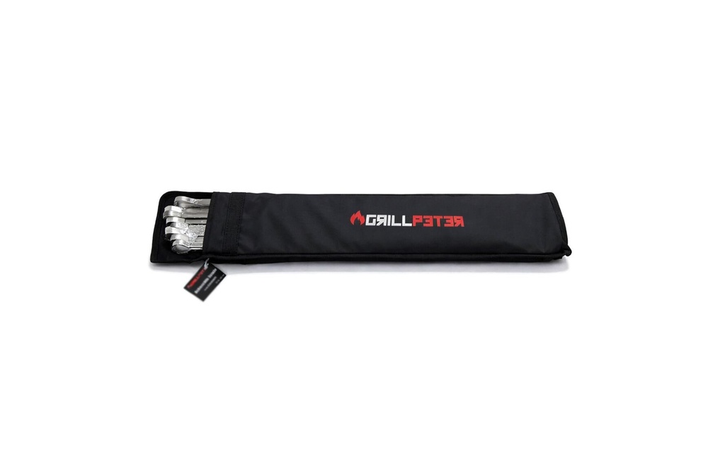 GRILLPETER Brochettes de shashlik Schampura Lot de 20, 50 cm
